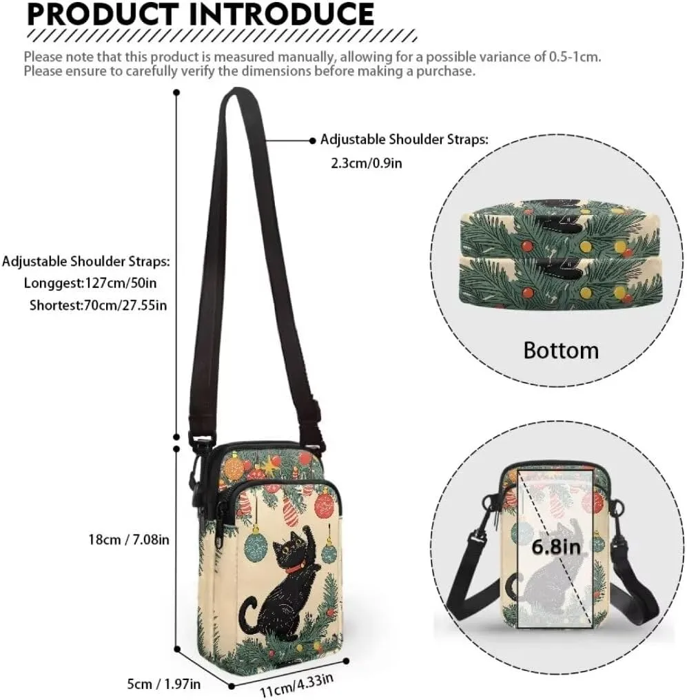 Kuiaobaty Crossbody Bag for Women Sling Bag Fashion Messenger Bag Soft Phone Purse