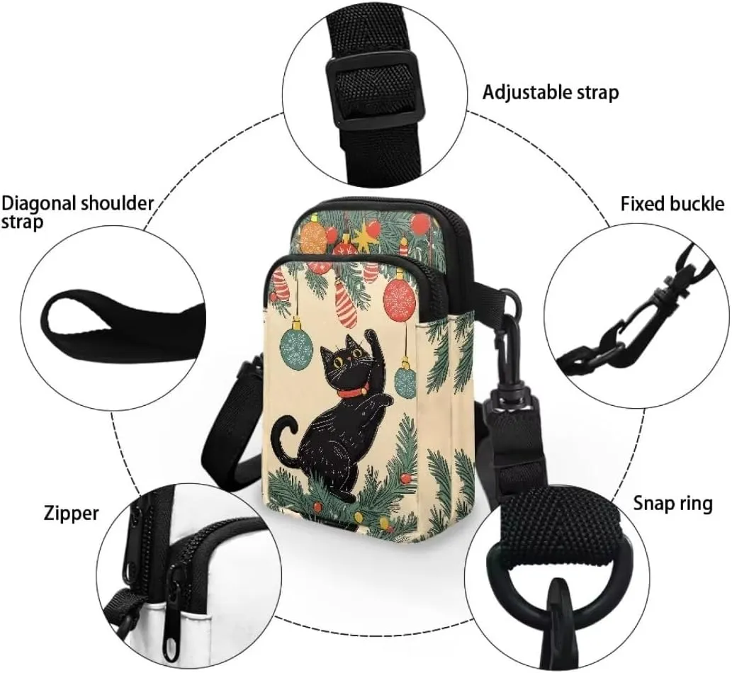 Kuiaobaty Crossbody Bag for Women Sling Bag Fashion Messenger Bag Soft Phone Purse