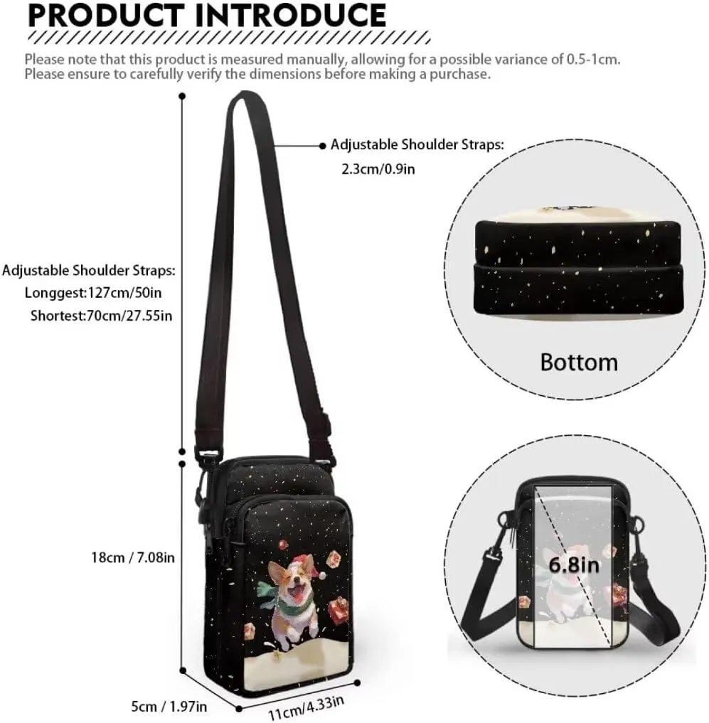 Kuiaobaty Crossbody Bag for Women Sling Bag Fashion Messenger Bag Soft Phone Purse