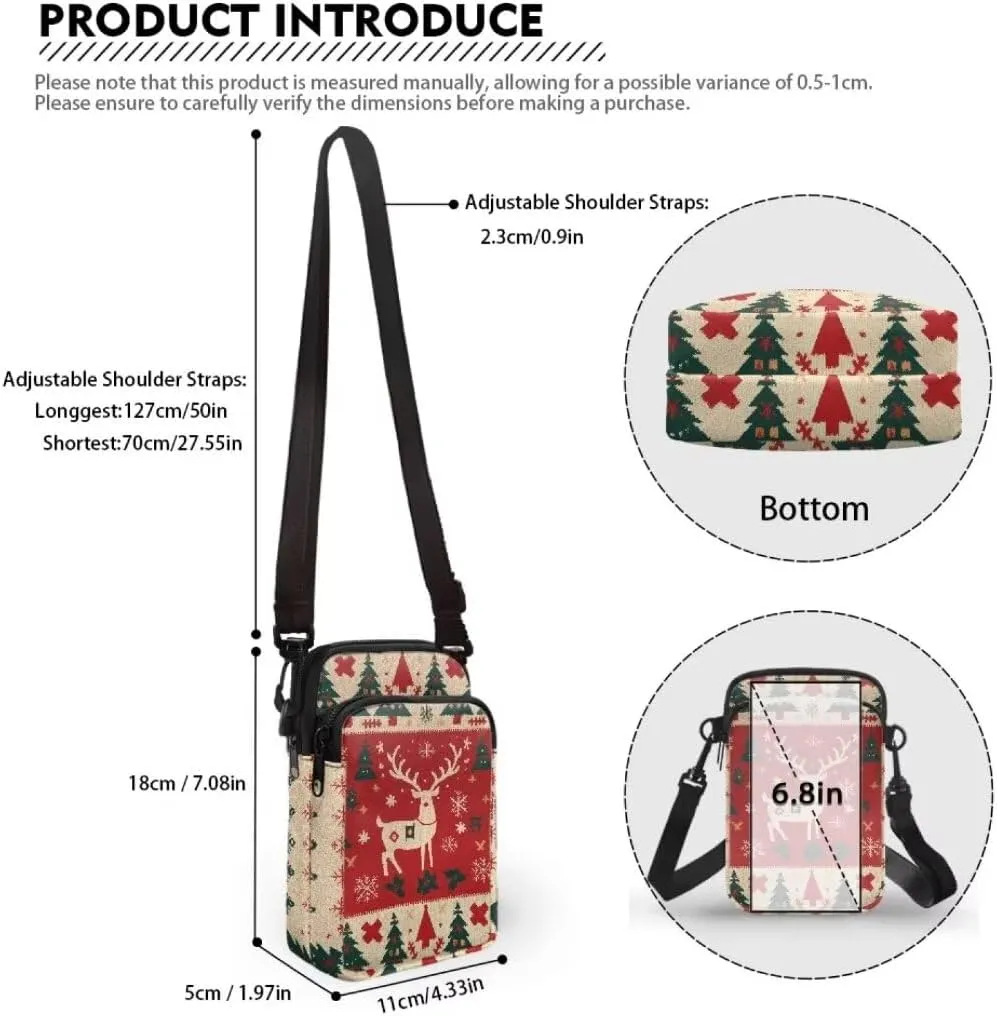 Kuiaobaty Crossbody Bag for Women Sling Bag Fashion Messenger Bag Soft Phone Purse