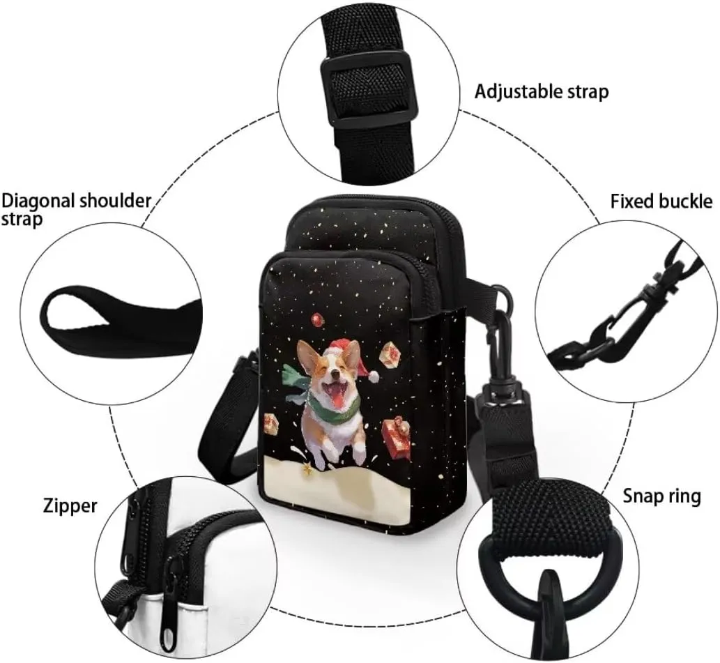 Kuiaobaty Crossbody Bag for Women Sling Bag Fashion Messenger Bag Soft Phone Purse