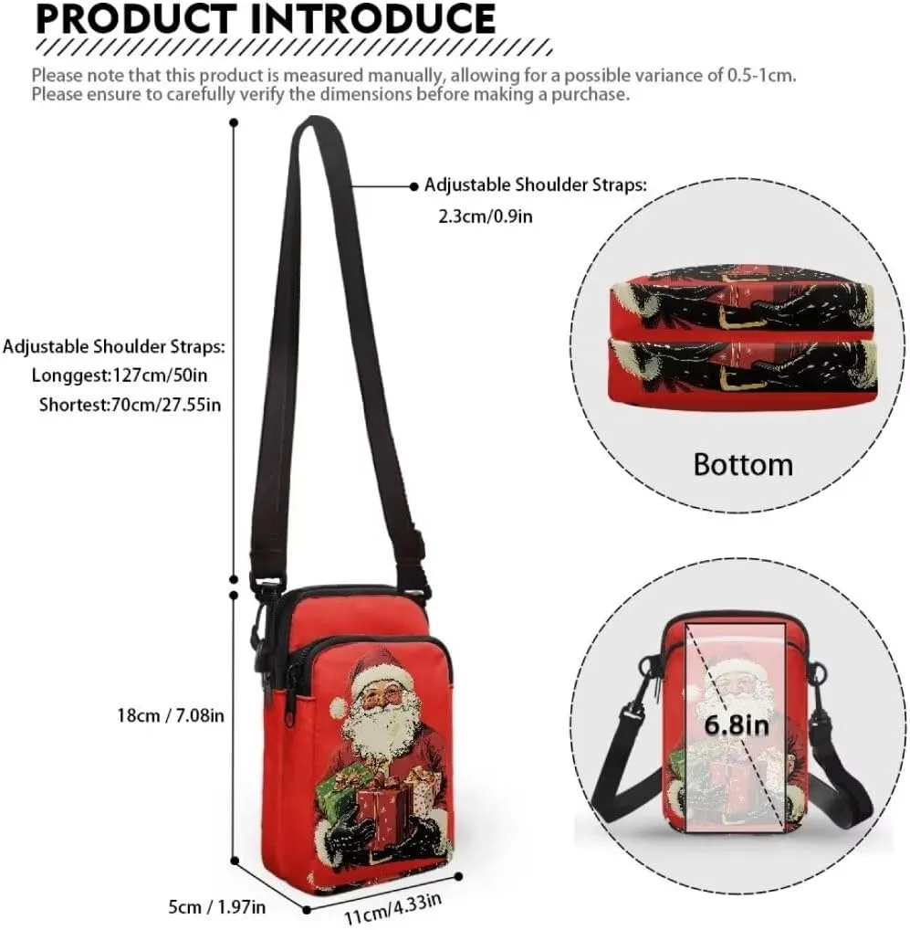 Kuiaobaty Crossbody Bag for Women Sling Bag Fashion Messenger Bag Soft Phone Purse
