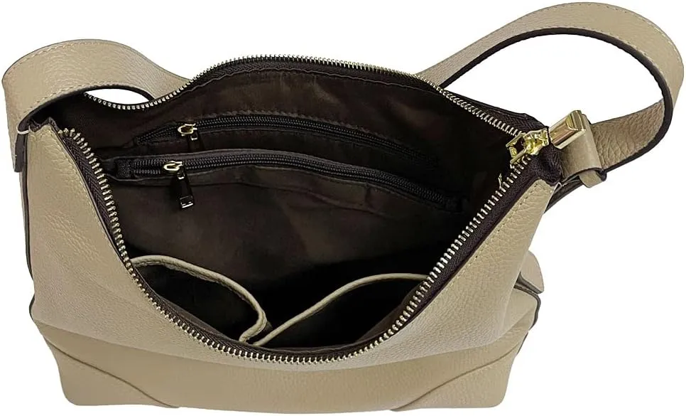 Large-capacity Shoulder Messenger Bags Axillary Bag Soft Leather Tote Bags Boston Bag Genuine Leather
