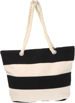 LIFKOME Patchwork Canvas Bag Top Design Tote Fashion Handbag Zipper Pouch Perfect for Travel Shopping