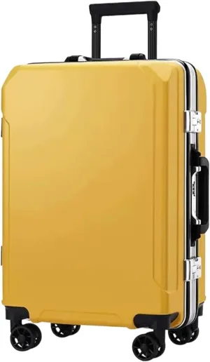 Luggage Suitcases With Wheels Usb Charging Port Suitcases Tsa Combination Lock With Universal Wheels Luggage Safe Suitcase Spinner Luggages (Color : A, Size : 20 in)