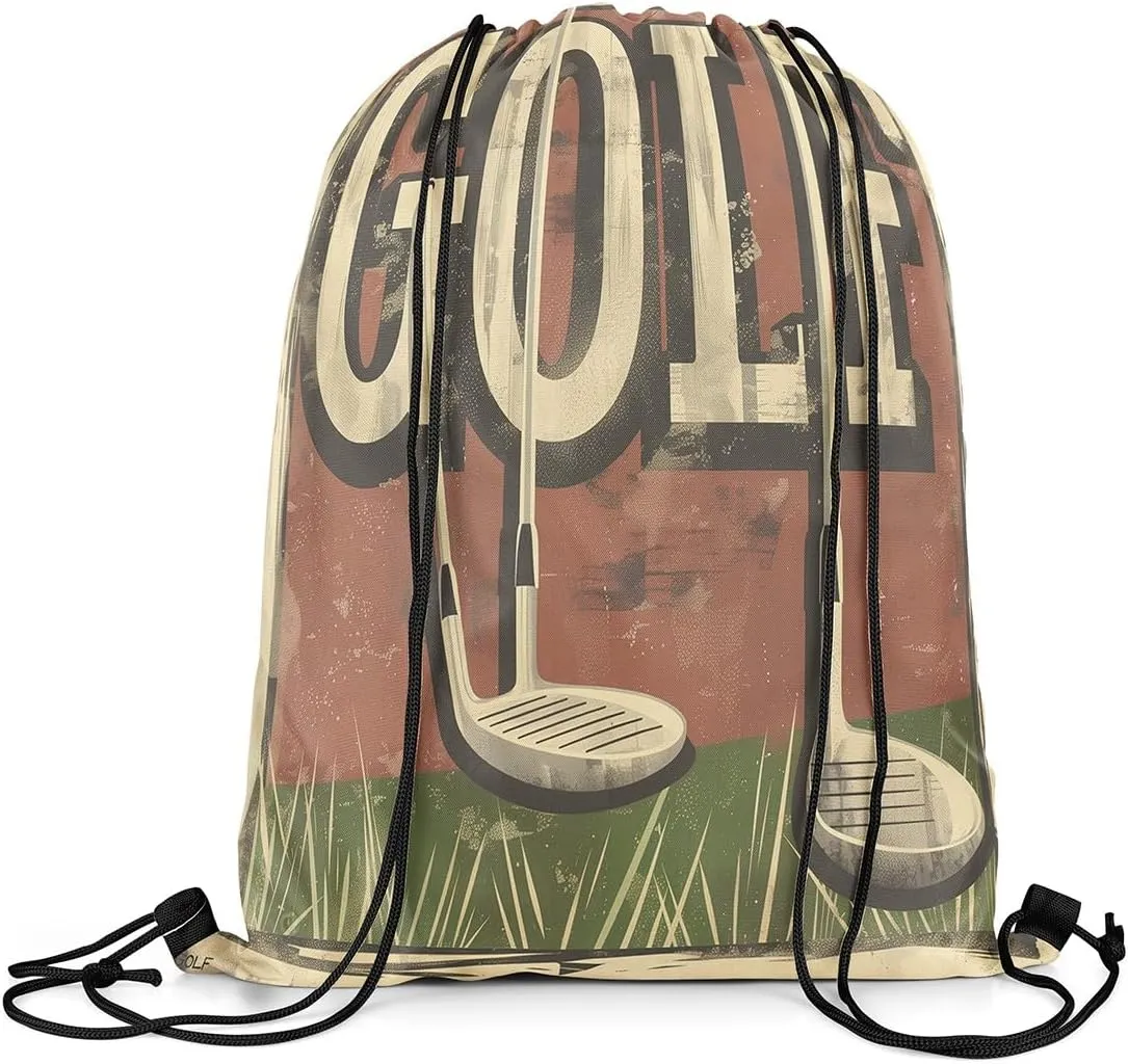 Manfei Ice Hockey Drawstring Backpack,Modern Winter Sports Ball Game Athlete Silhouette Drawstring Bag