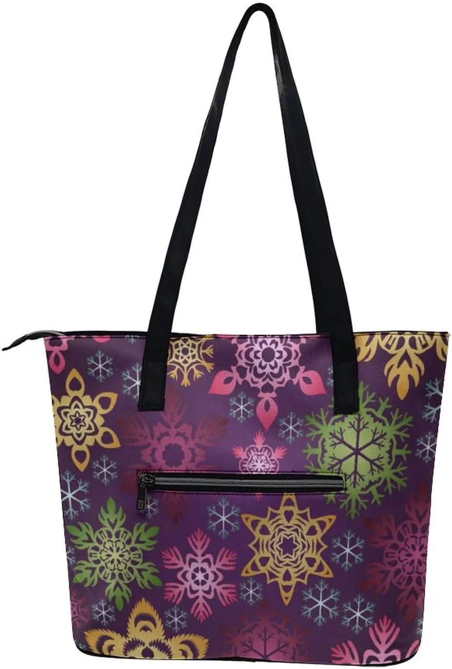 Modern PU Leather Shoulder Bag for Women, PU Leather Work Shoulder Bag, PU Leather Shopping Tote for Travel Outdoor