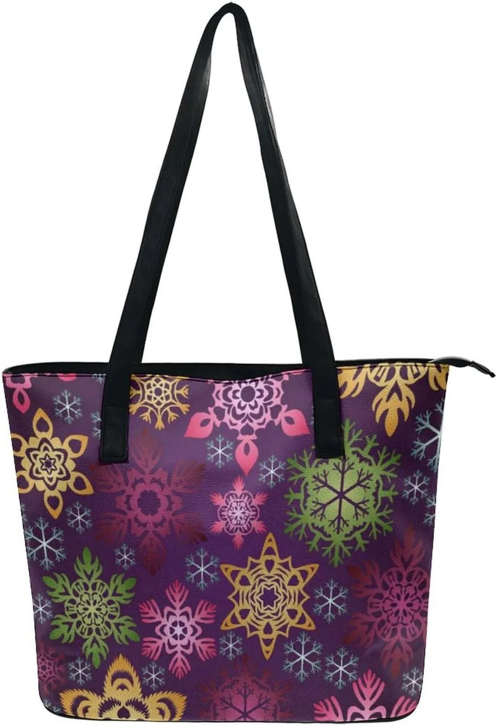 Modern PU Leather Shoulder Bag for Women, PU Leather Work Shoulder Bag, PU Leather Shopping Tote for Travel Outdoor