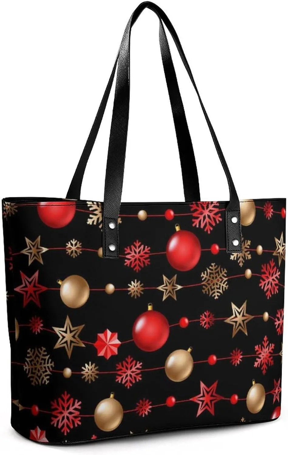 Modern PU Leather Shoulder Bag for Women, PU Leather Work Shoulder Bag, PU Leather Shopping Tote for Travel Outdoor