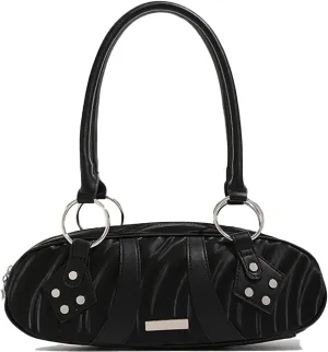 Molodo Shoulder Bags for Women Retro Y2K Underarm Bag Soft PU Leather Handbag Hobo Purses 2024