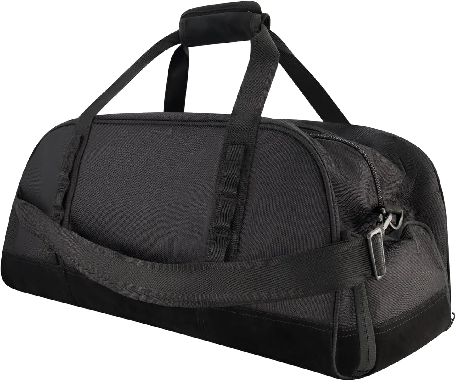 New Balance Duffel Bag, Legacy Icon Commuter Travel Bag for Men and Women, One Size