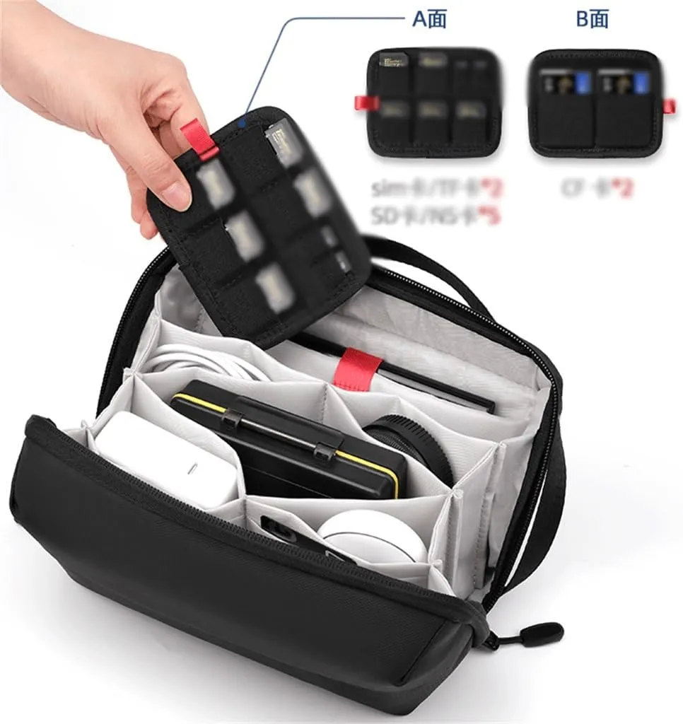 Portable Digital Bag Multi-function Data Cable Classification Stora Bag Portable Handbag Travel Headphone