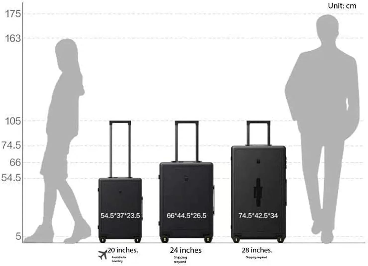Portable Suitcase Expandable Suitcases Portable Luggage Multifunctional Divider Suitcases with Wheels Travel Business Carry On Luggage (F 26in)