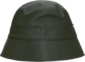 RAINS Bucket Hat - Lightweight PU Fabric, Soft Lining, Modern Design with Vertical Rim & Stitch Details for Comfort