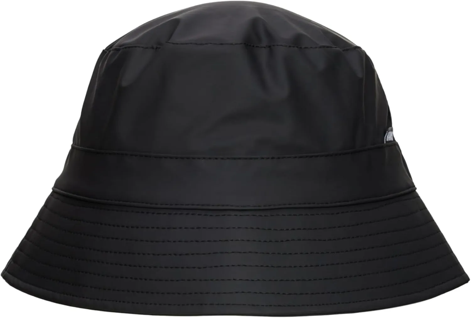 RAINS Bucket Hat - Lightweight PU Fabric, Soft Lining, Modern Design with Vertical Rim & Stitch Details for Comfort
