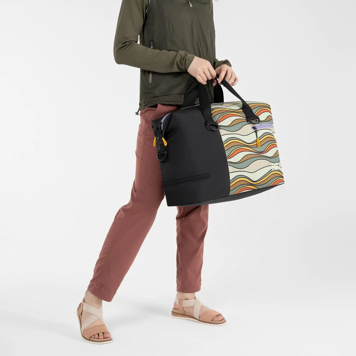 Sherpani Sola, Travel Duffle Bag, Weekender Bags for Women, Carry-On Duffel with Luggage Pass-Through
