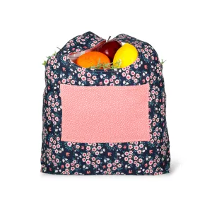 Shopping Tote Sewing Kit - Garden Party Navy