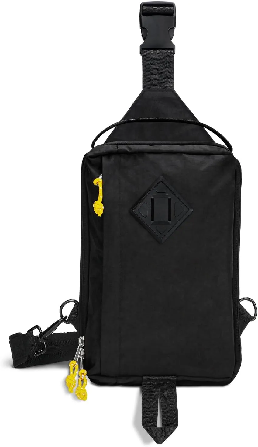 Sling Bag Retro-Modern: Waterproof Crossbody Bag for Women Men - Hidden Water Bottl Pocket for Owala Stanley Cup