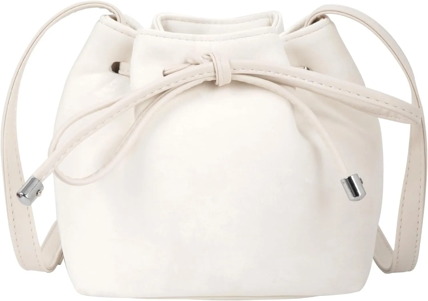 Soft Leather Hobo Shoulder Bag Lightweight Satchel Crossbody Purse Women's Bucket Handbag