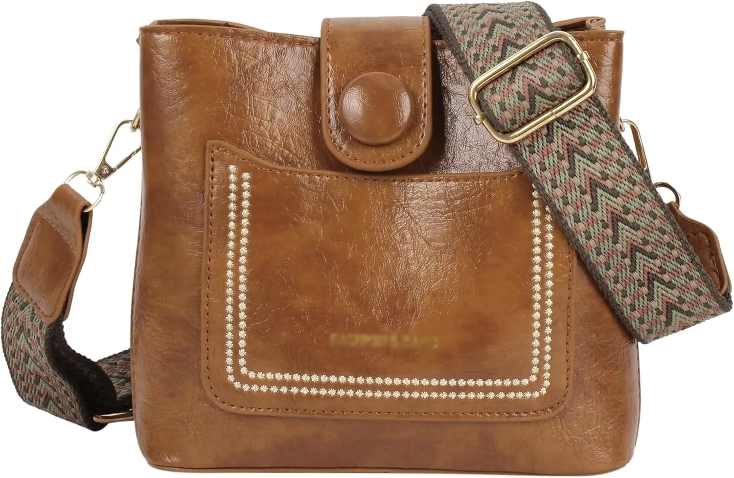 Soft Leather Hobo Shoulder Bag Lightweight Satchel Crossbody Purse Women's Bucket Handbag