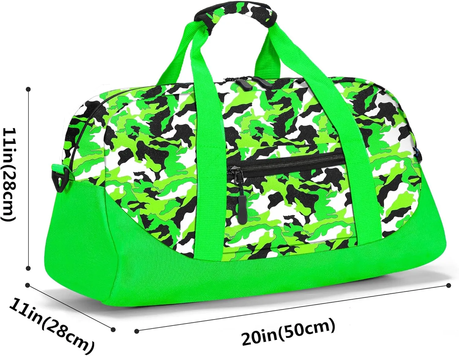 Stumdo Kids Overnighter Duffel Bags for kids, Carry-On Size & Ideal for School Practice or Overnight Travel Weekender Tote for Travel Gym Sport bag for Boys & Girls (11slv)