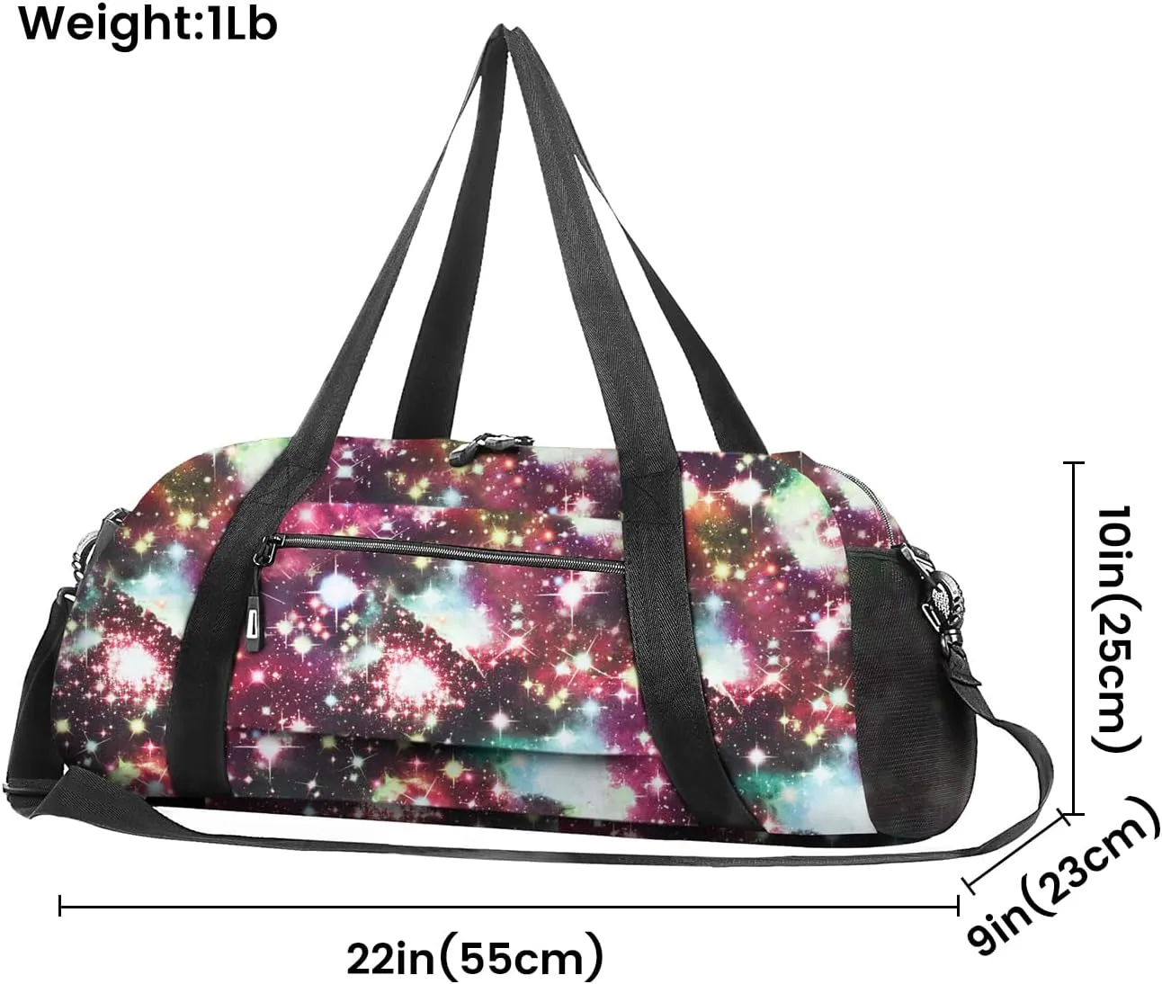 Stumdo Kids Overnighter Duffel Bags for kids, Carry-On Size & Ideal for School Practice or Overnight Travel Weekender Tote for Travel Gym Sport bag for Boys & Girls (12xkong)