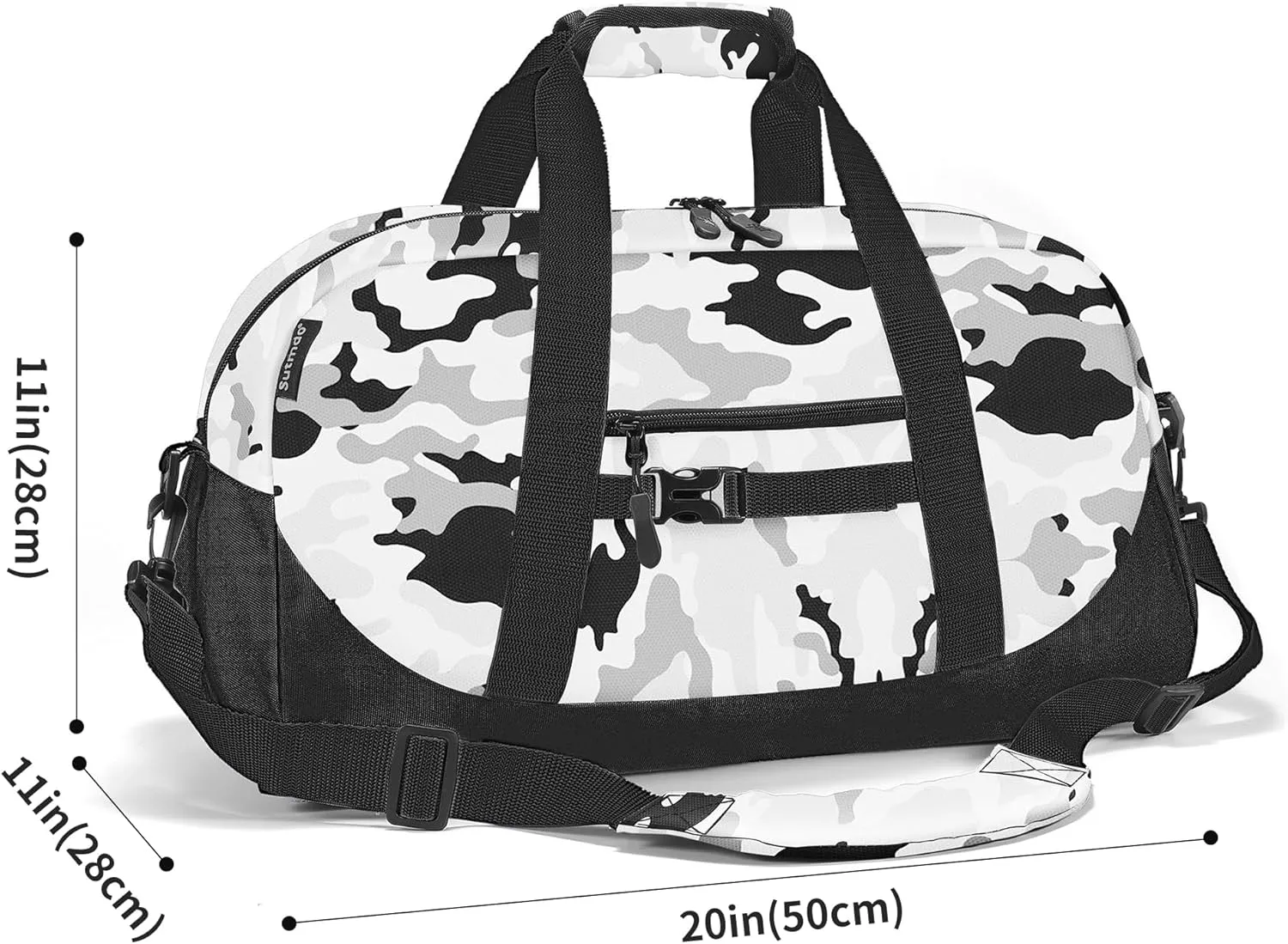 Stumdo Kids Overnighter Duffel Bags for kids, Carry-On Size & Ideal for School Practice or Overnight Travel Weekender Tote for Travel Gym Sport bag for Boys & Girls (71fen)