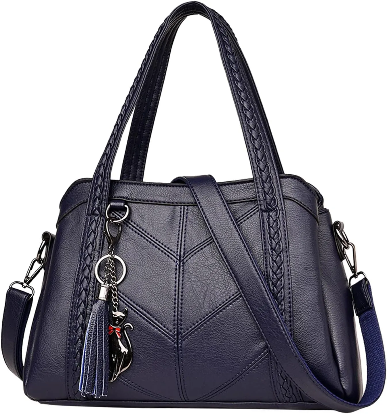 Tote Bag For Women Ladies Large Capacity Hobo Handbag Soft Leather Woman Messenger Bags Luxury Purses Crossbody Handbags E