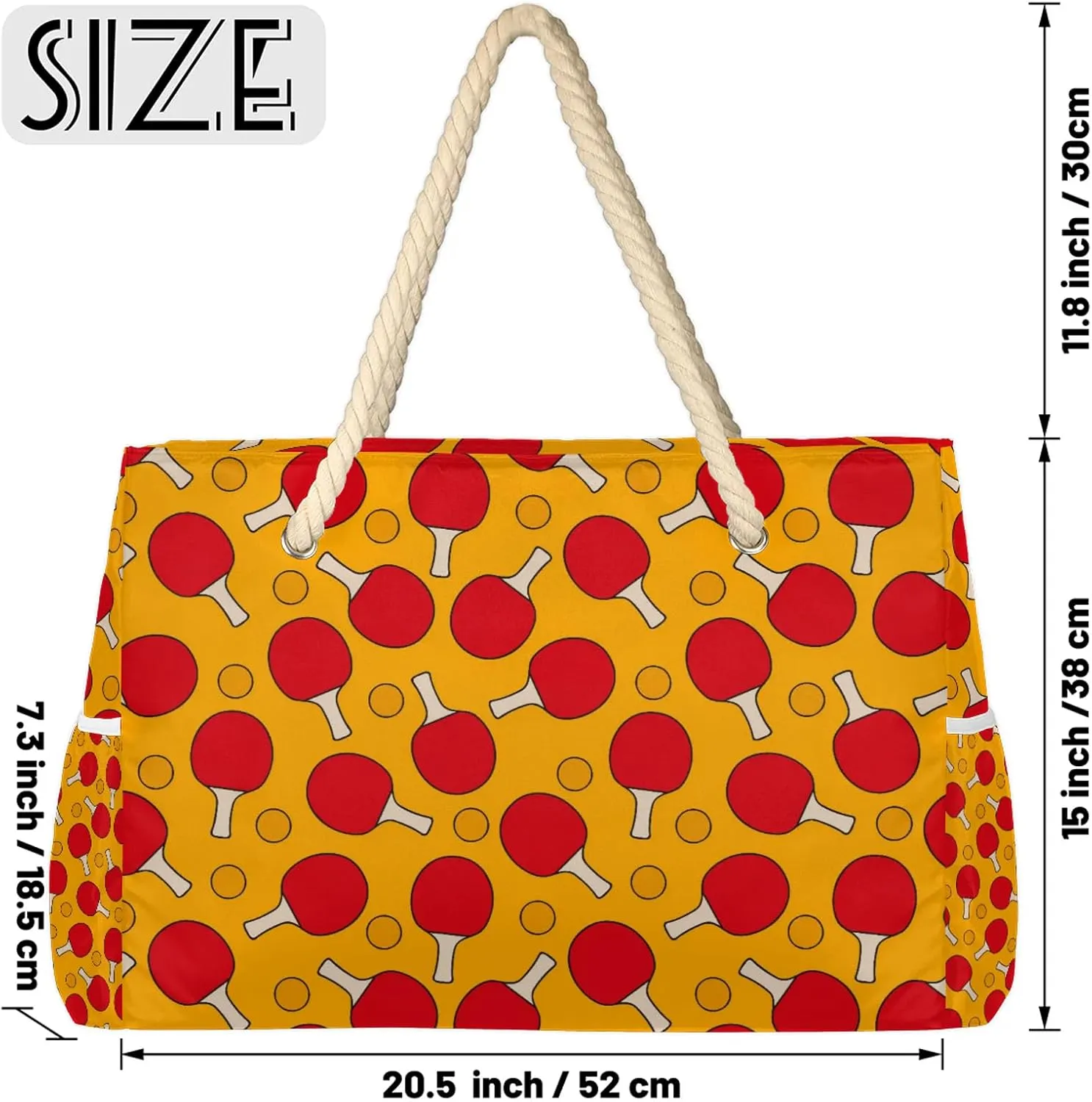 Tote Beach Bag for Women with Zipper Modern Large Waterproof Sandproof Swim Pool Bag