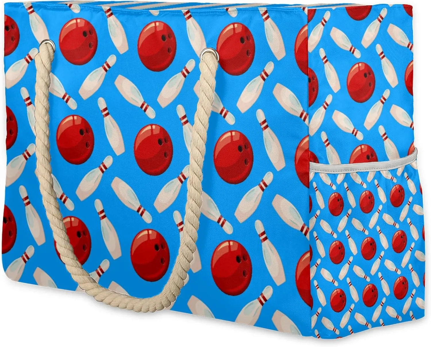 Tote Beach Bag for Women with Zipper Modern Large Waterproof Sandproof Swim Pool Bag