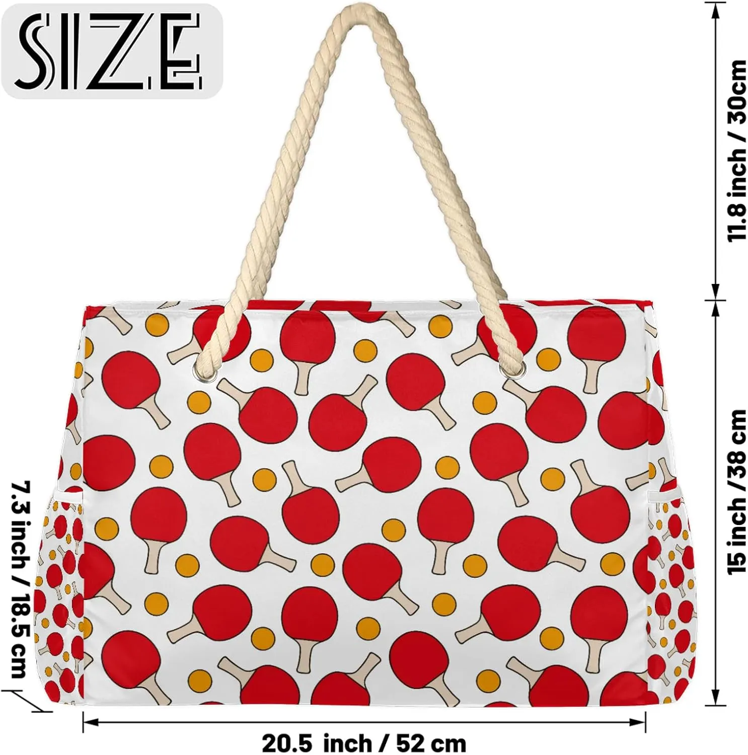 Tote Beach Bag for Women with Zipper Modern Large Waterproof Sandproof Swim Pool Bag