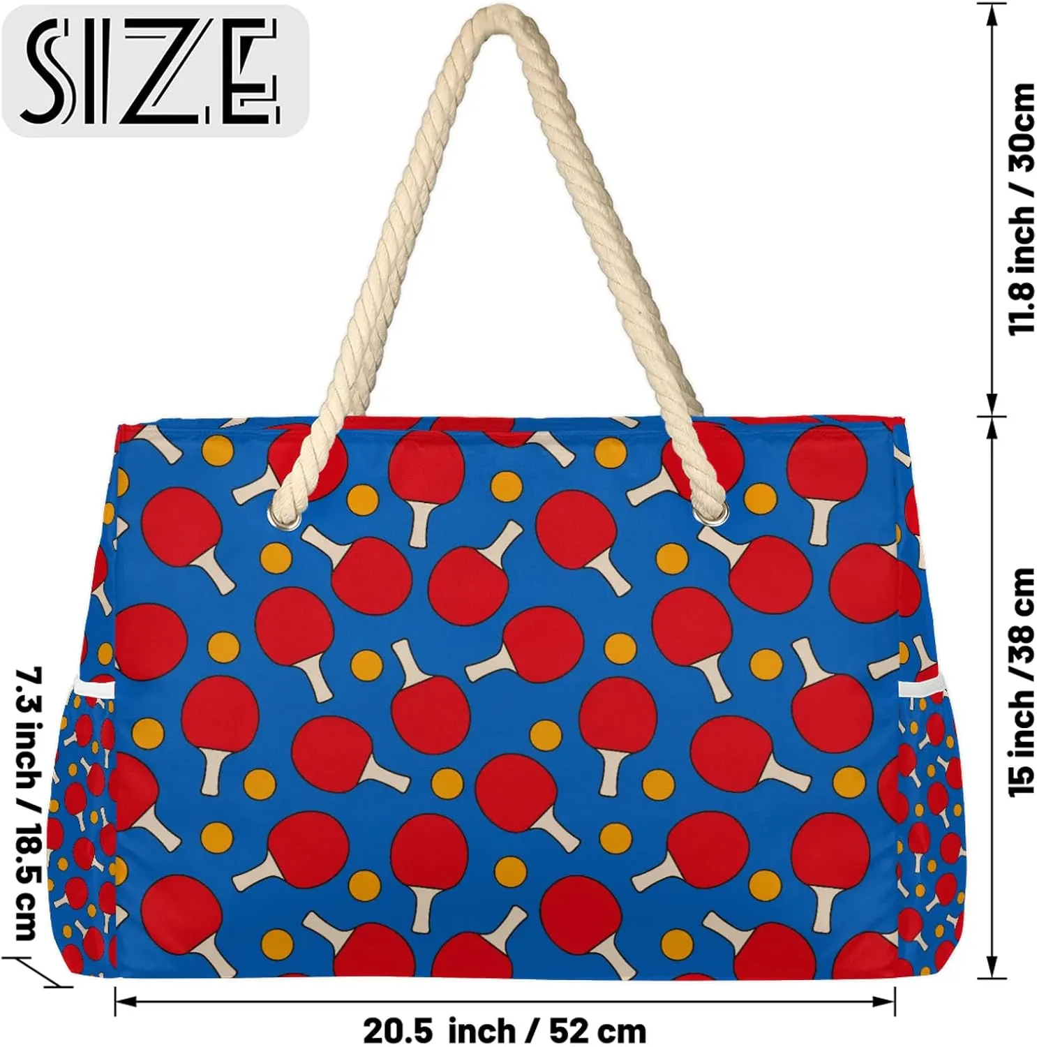 Tote Beach Bag for Women with Zipper Modern Large Waterproof Sandproof Swim Pool Bag