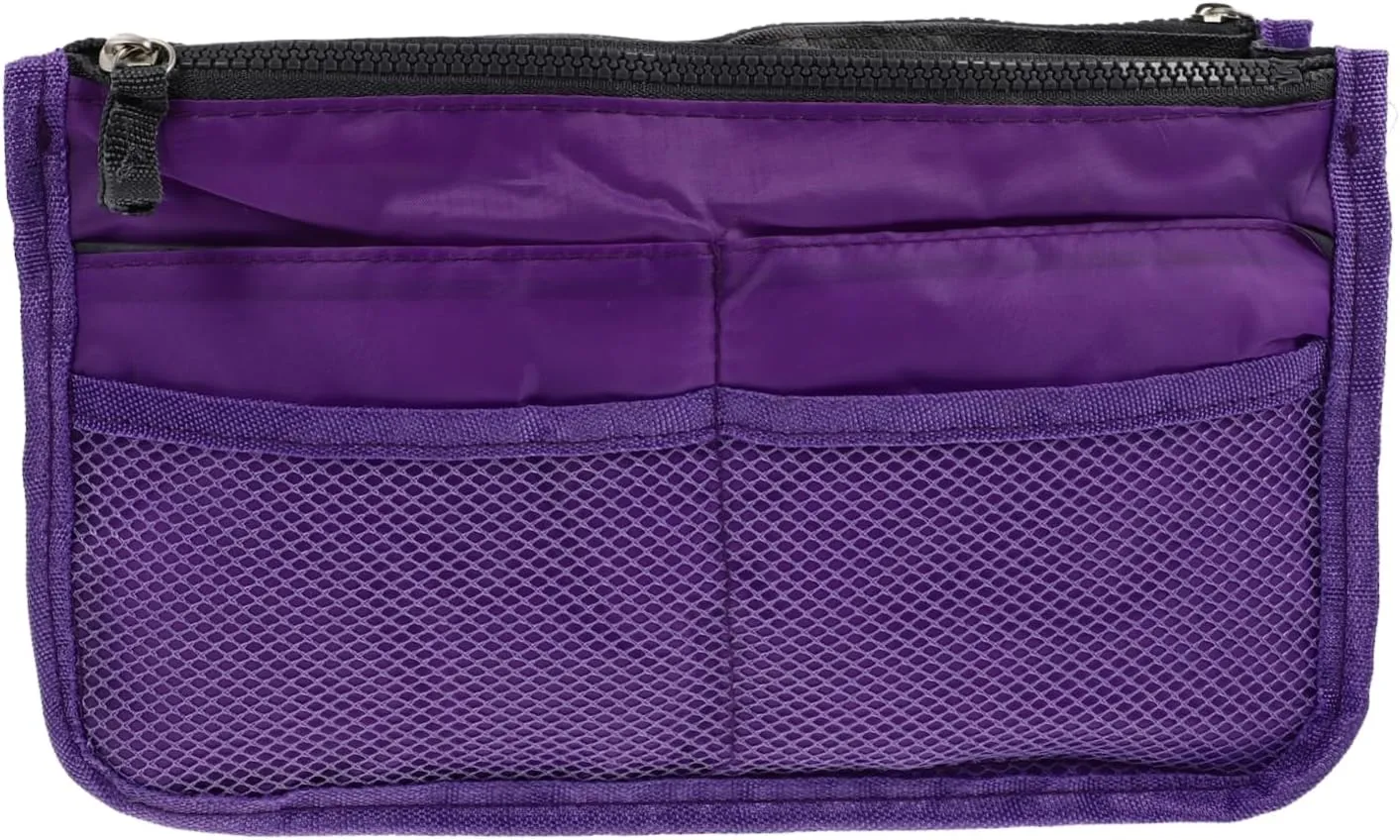 Travel Toiletry Bag Liner Travel Pouches 2 Pockets Large Capacity Storage Bag for Women