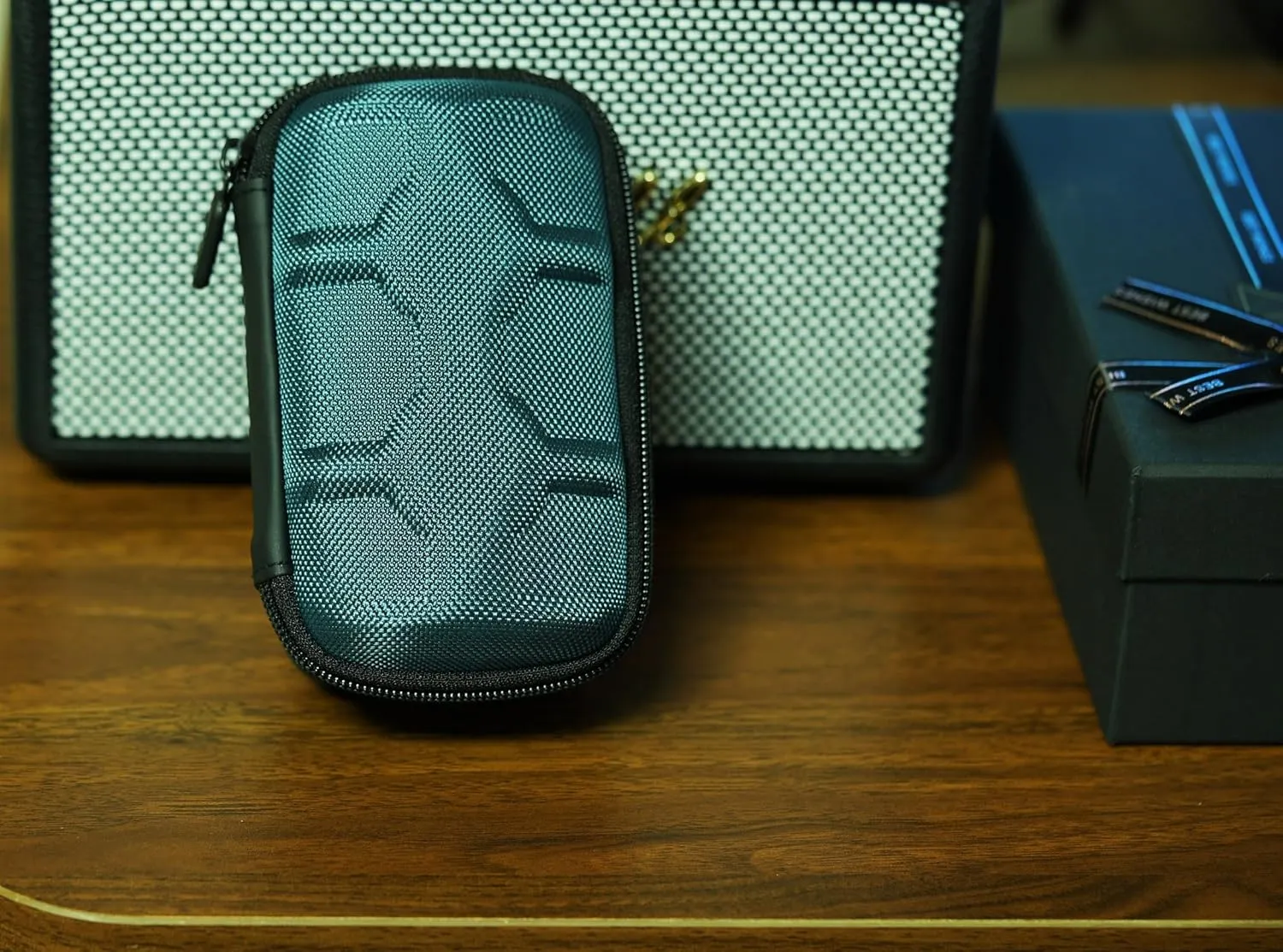 Watch travel case box for 2 watches, hard safe transfer case with soft protective pillow,fit most watches up to 60mm face