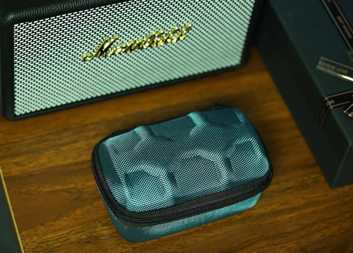 Watch travel case box for 2 watches, hard safe transfer case with soft protective pillow,fit most watches up to 60mm face