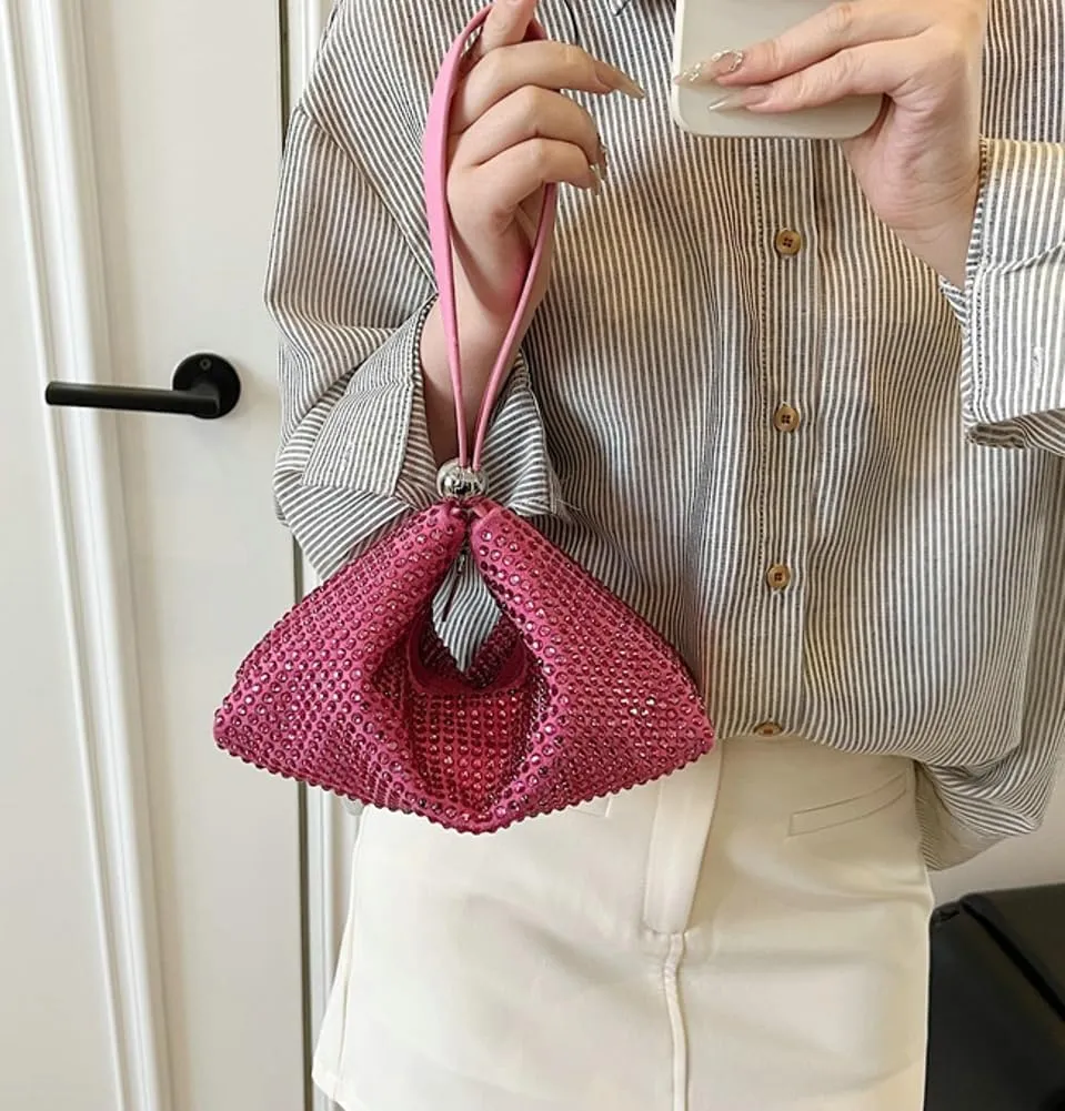 Women Clutch Purse with Glitter Sparkly Trendy shoulder bags for Wedding Cocktail Party Evening Handbags 2025