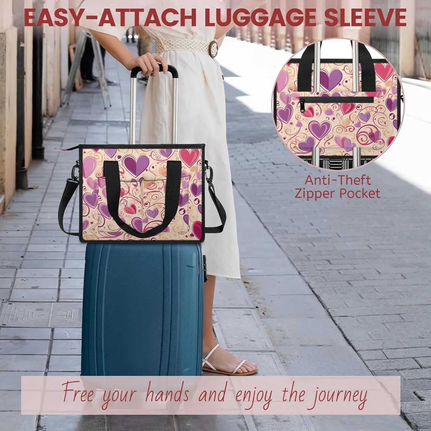 Women Fashion Tote Bag Wallet Shoulder Bags Set 3PCS Top Handle Satchel Purse Large Zippered Handbag Daily Use