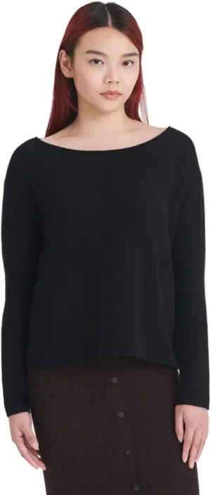 Women's Cashmere Boatneck Sweater