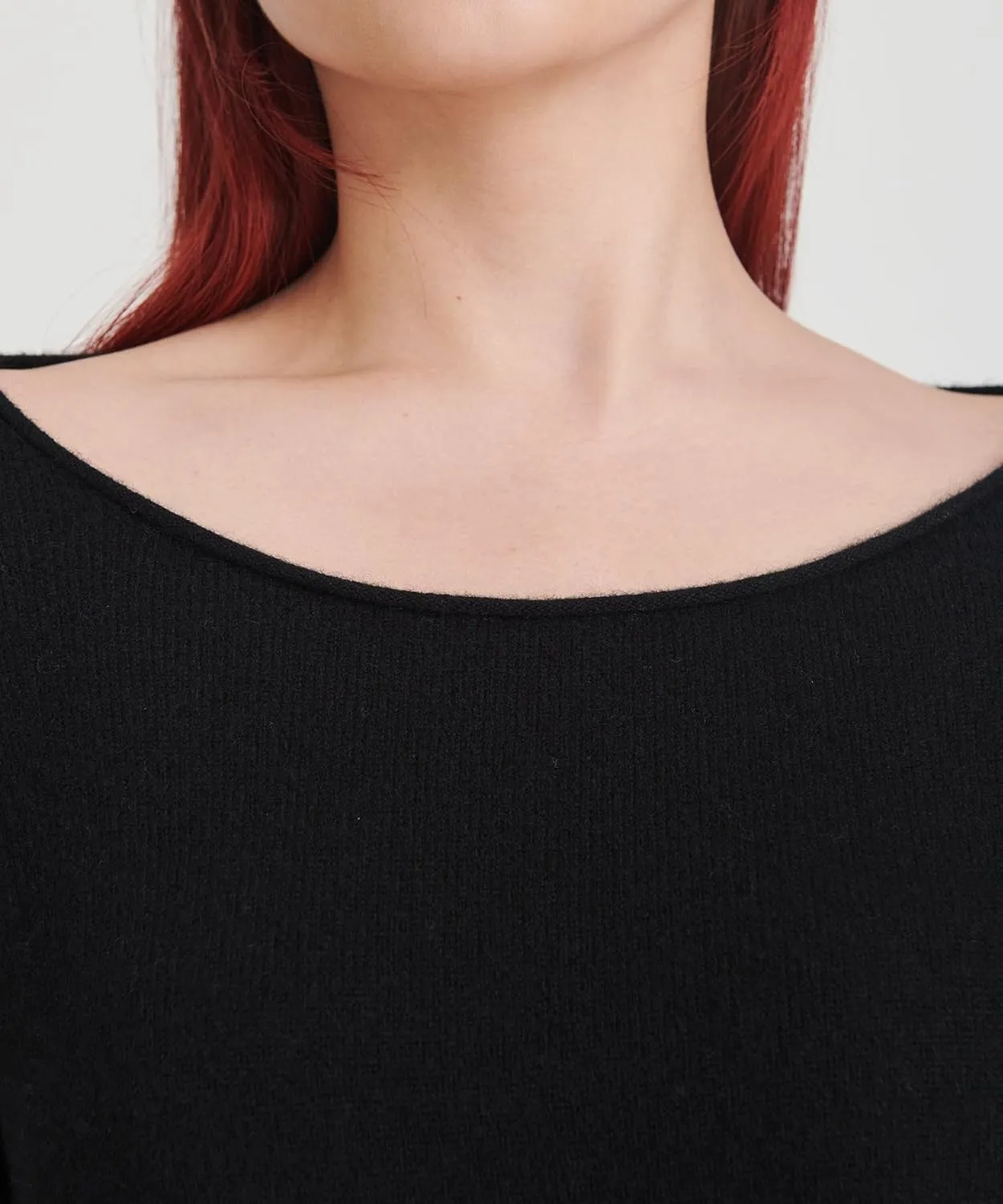 Women's Cashmere Boatneck Sweater