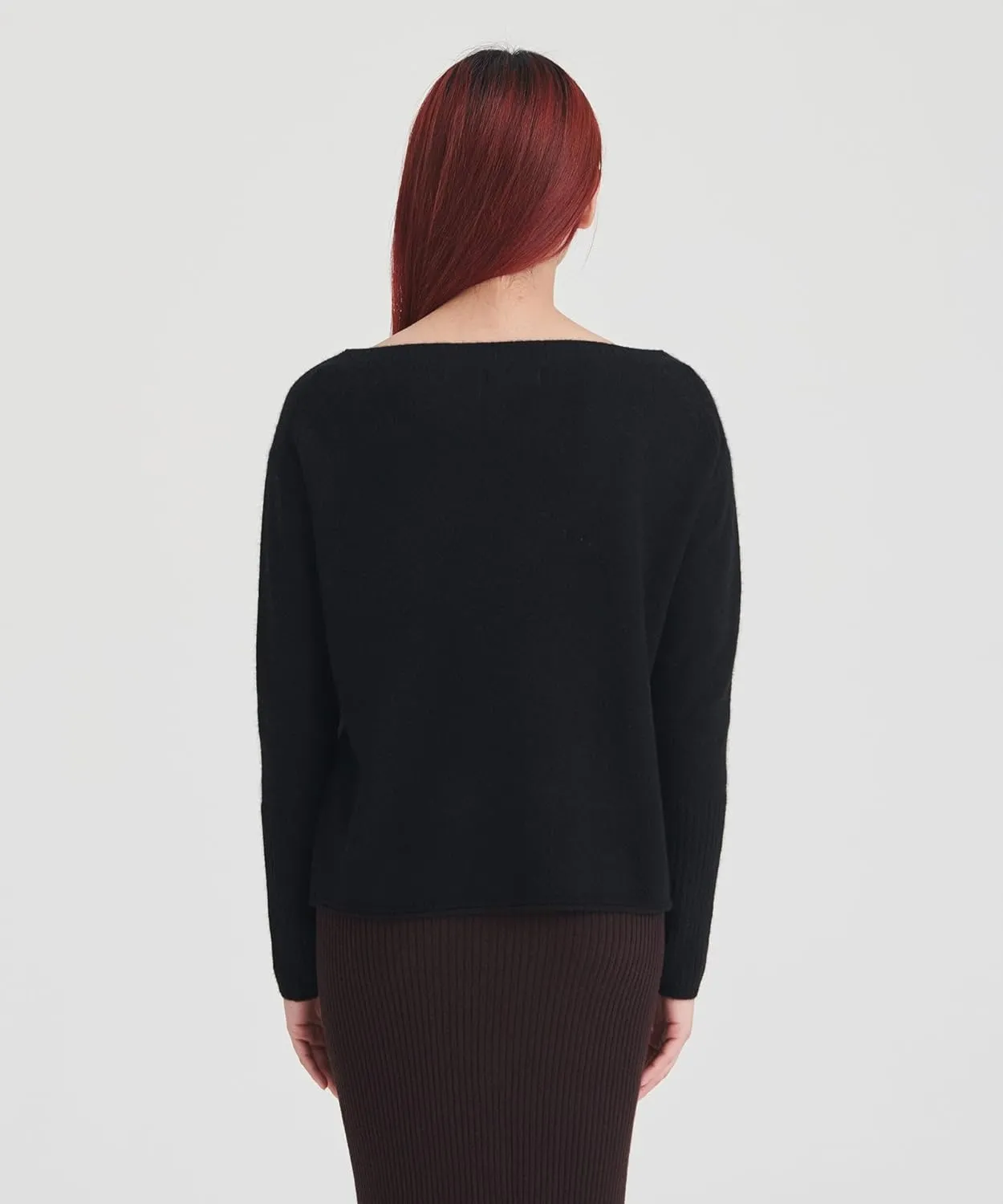 Women's Cashmere Boatneck Sweater