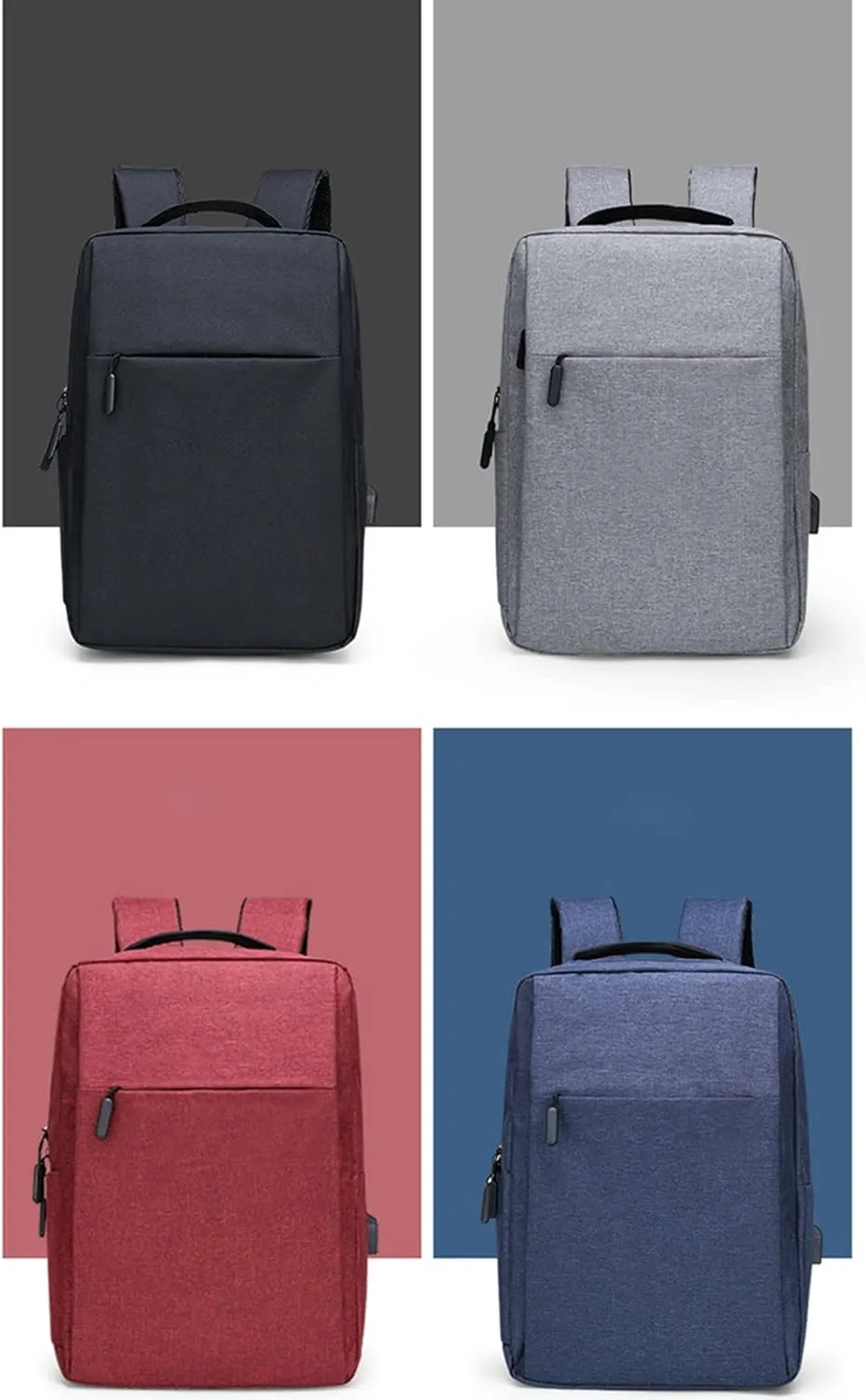 Women's Fashion Cloth Outdoor Travel Bag Travel Mini Backpacks for Teens Fashion Soft Leather Outdoor Backpack(Red)