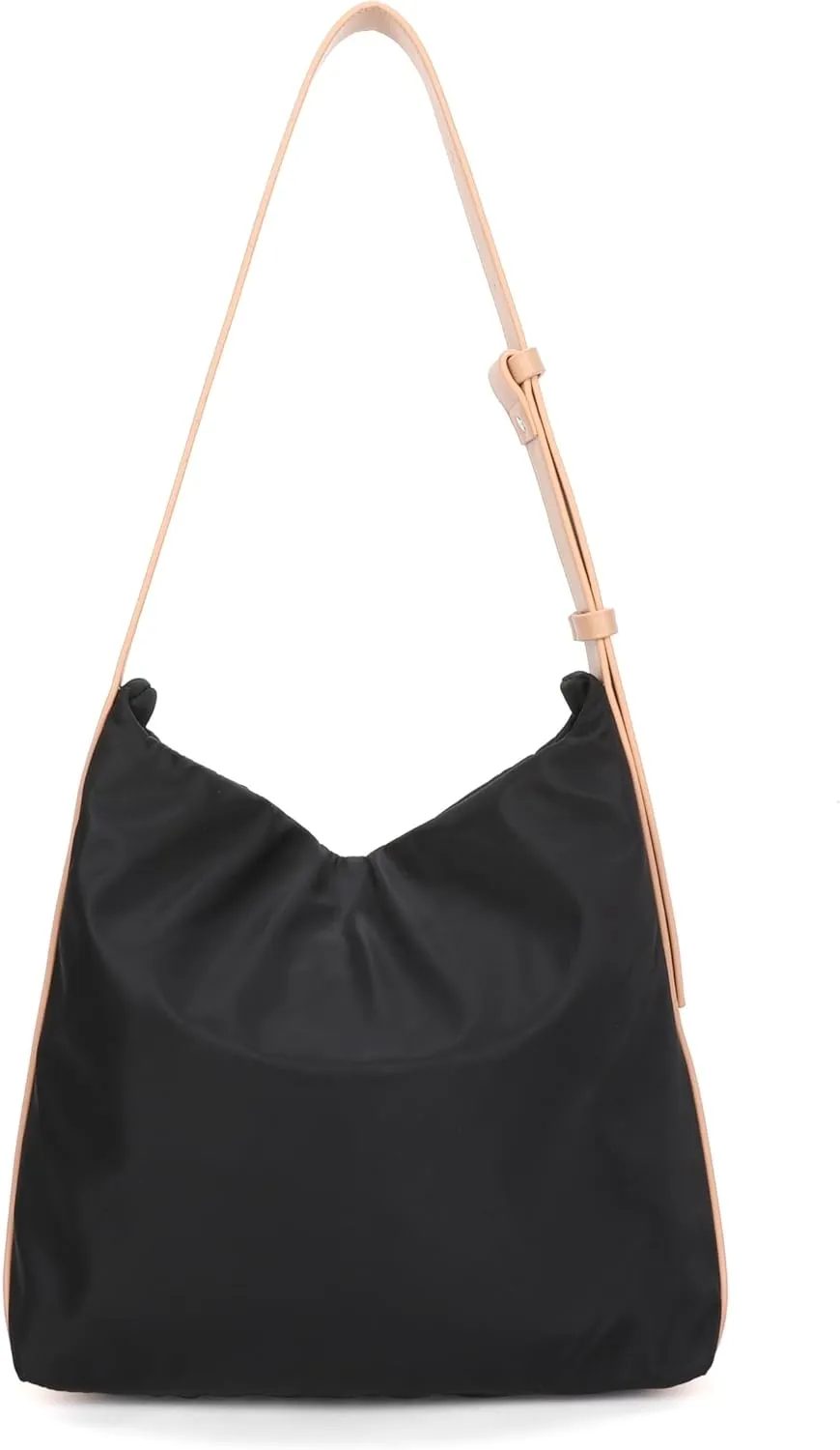 Women's hobo bags and slouchy bag, Soft Leather Shoulder Bag and Crossbody Computer Bag 