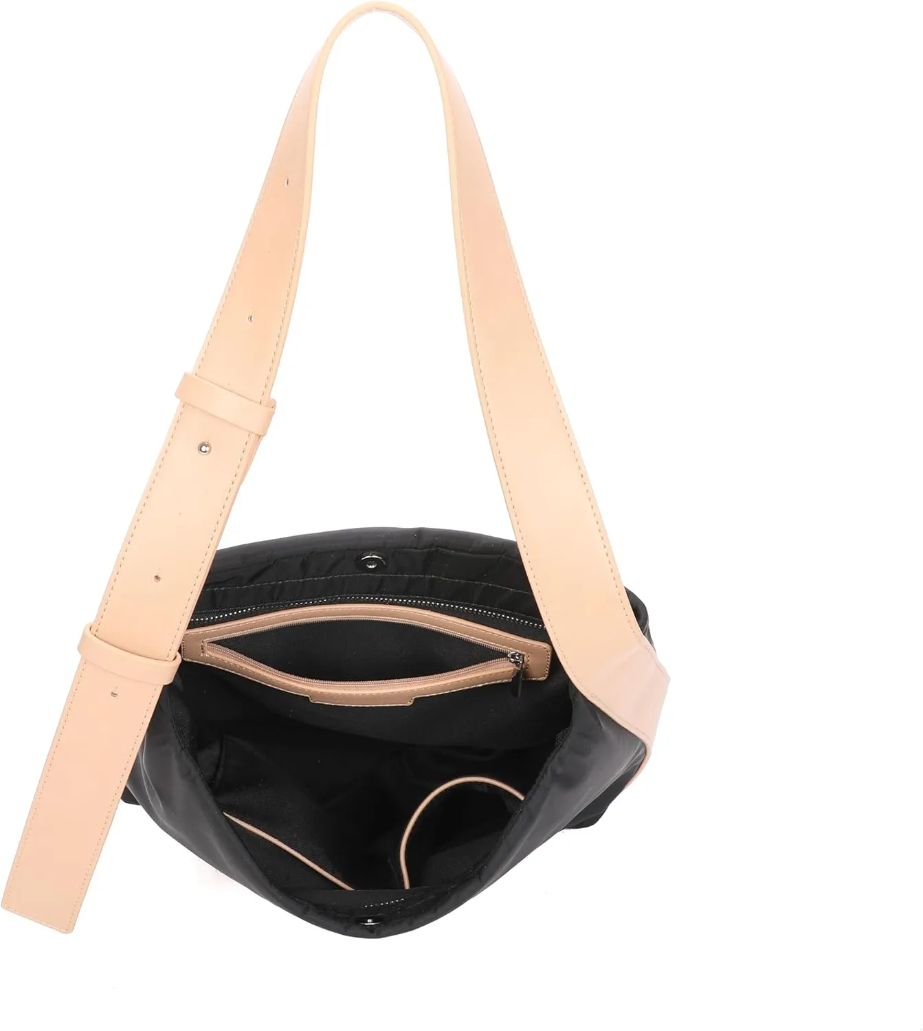Women's hobo bags and slouchy bag, Soft Leather Shoulder Bag and Crossbody Computer Bag 
