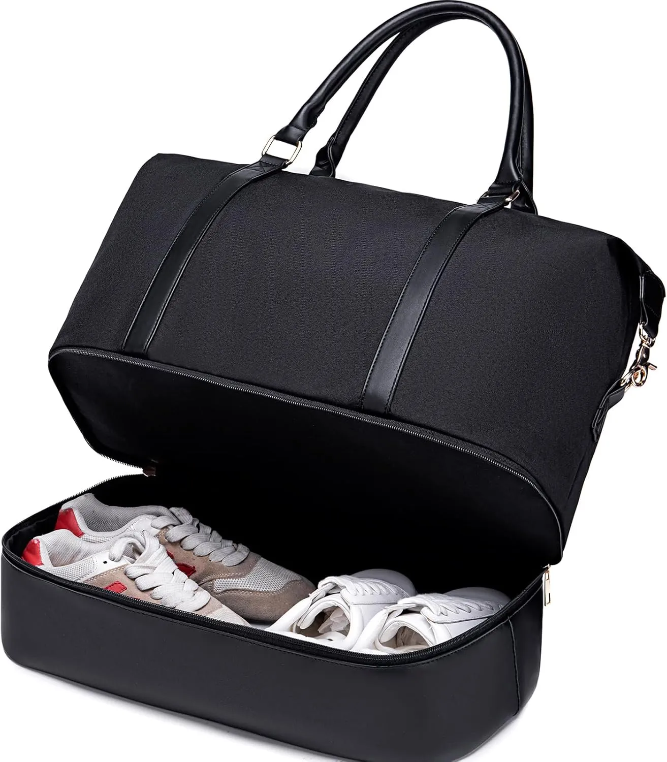 Womens Travel Weekender Bag Canvas Carry on Overnight Tote Luggage Duffel Beach Bags