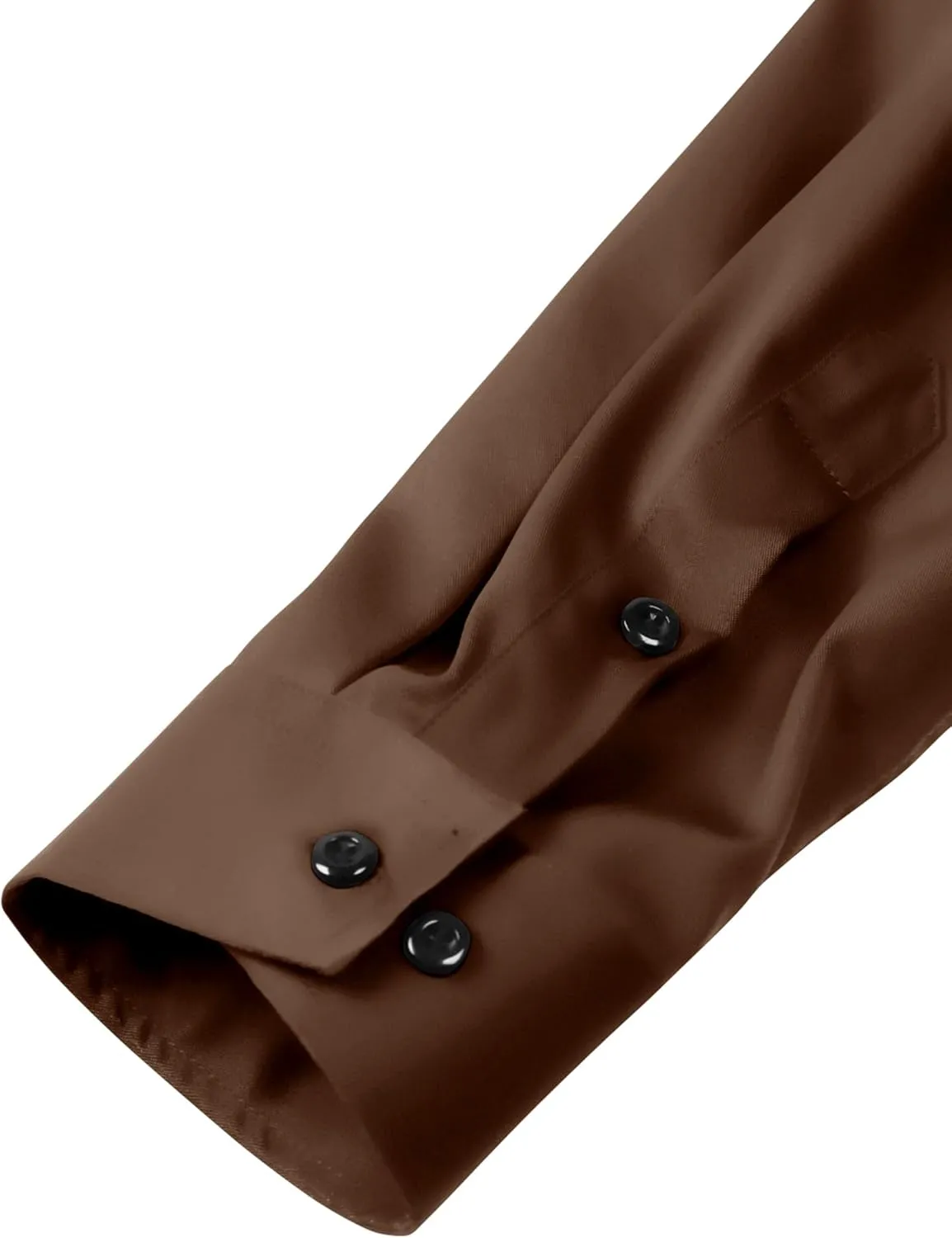 ZEROYAA Men's Long Sleeve Dress Shirt Modern Slim Fit Wrinkle-Free Casual Business Button Up Shirts
