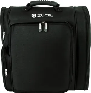 Zuca Artist Backpack - Black, Durable & Spill-Resistant Professional MakeUp Artist Bag, Dual Vinyl-Lined Pouches for Secure, Organized MakeUp Supply Storage